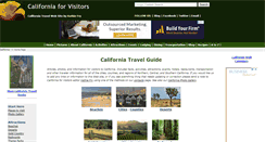 Desktop Screenshot of californiaforvisitors.com